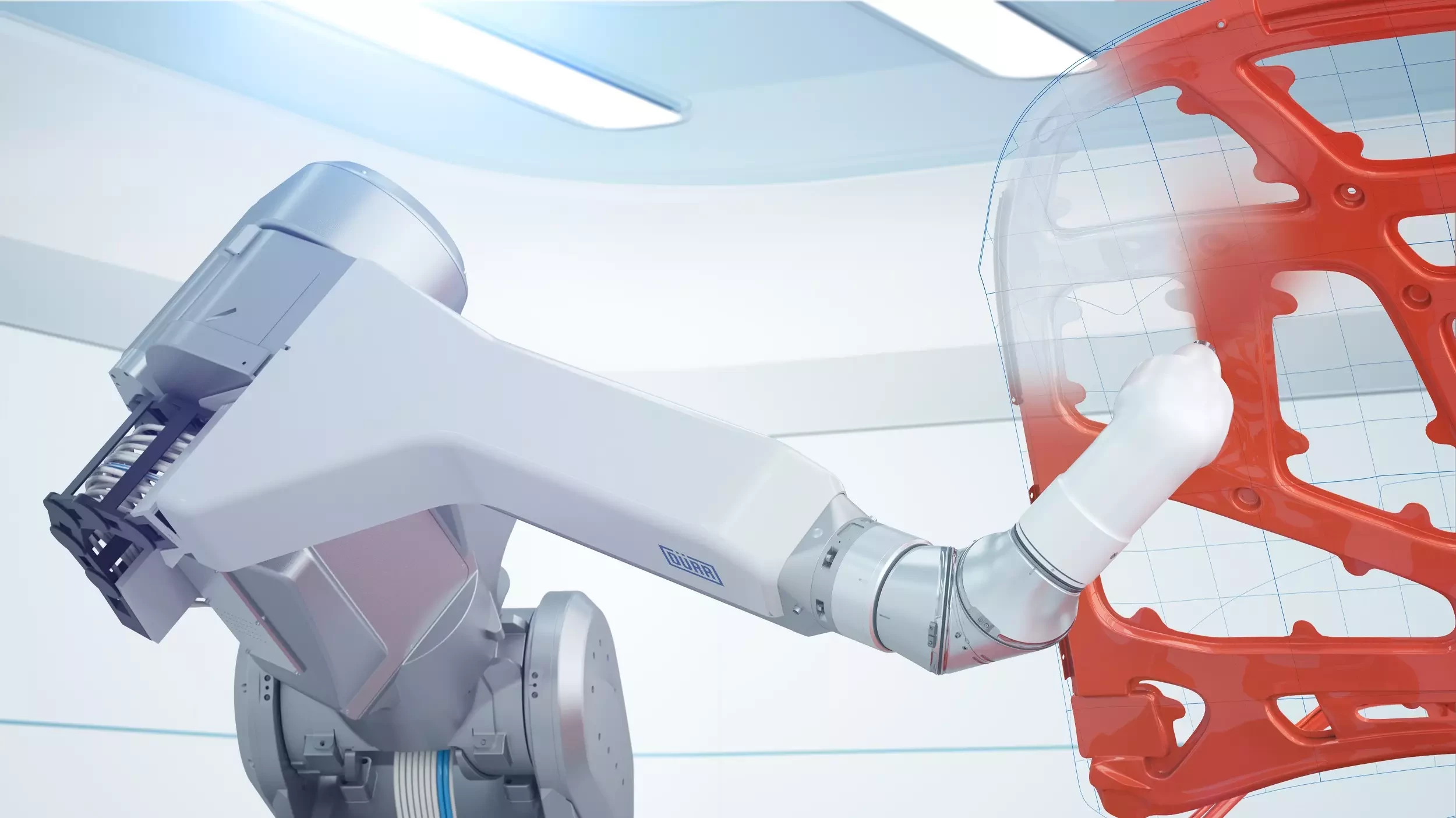 A picture of EcoRP working on a car body