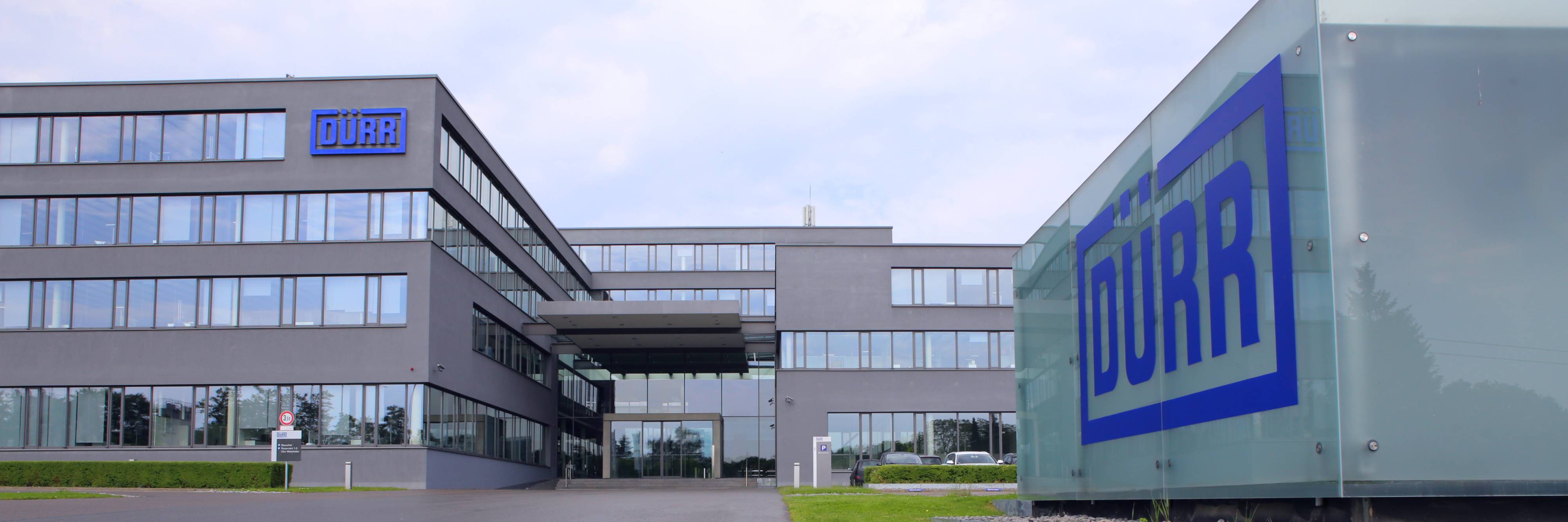 Dürr Headquarters Building front view in Bietigheim-Bissingen, Germany