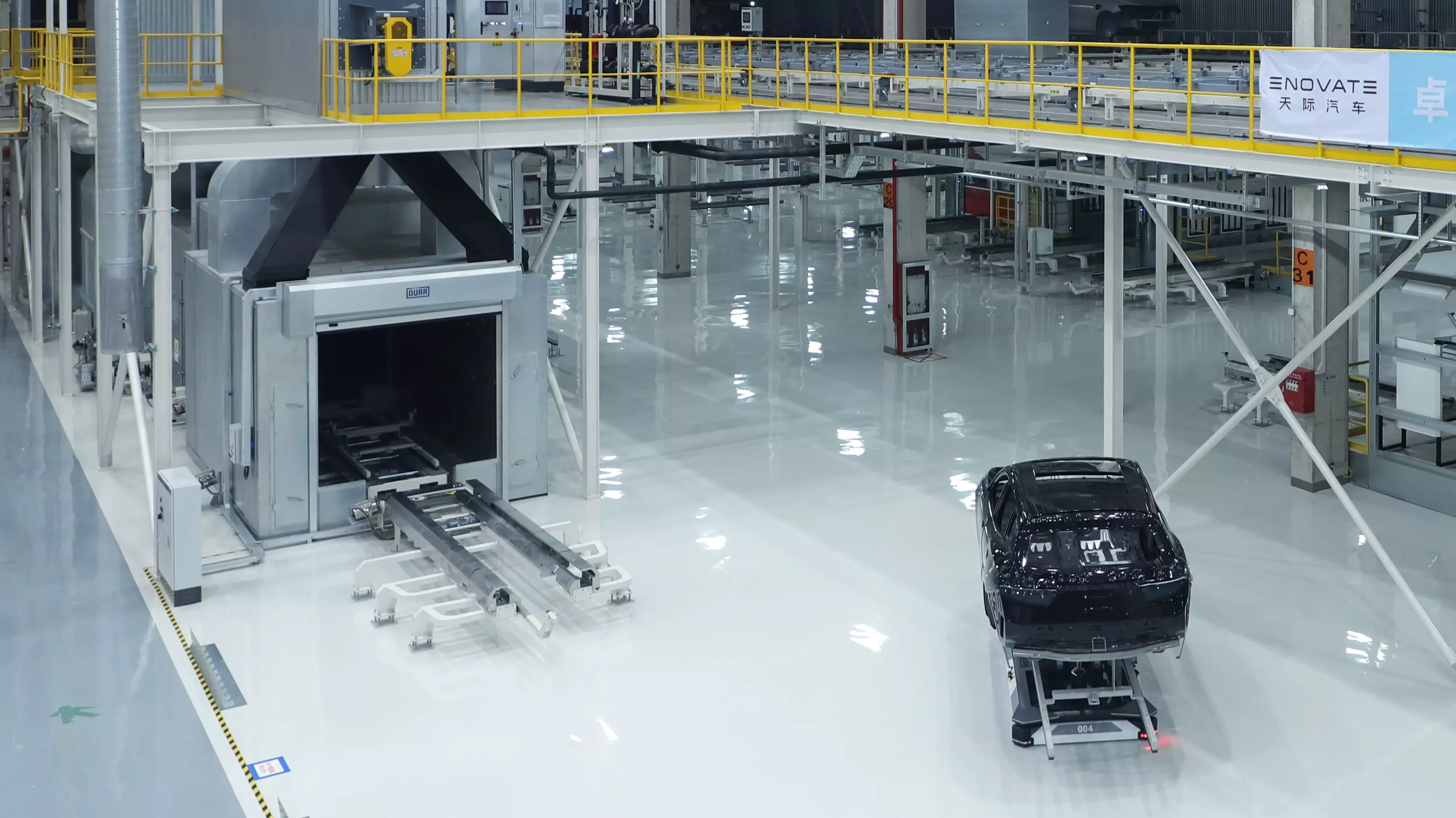 Scalable paint shop at Enovate