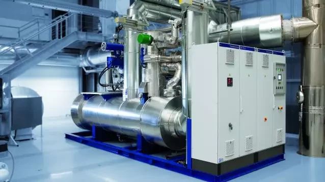 ORC technology uses the waste heat from combustion processes to generate electricity.